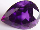 Pear amethyst, violet quartz, exclusive loose faceted amethysts, amethyst shopping