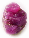 Stacked ruby crystal, red Madagascar mineral, exclusive rubies, corundum information data