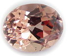 Oval Malaya garnet, orange cinnamon gemstone, exclusive Malaya garnets gemstones, garnets information