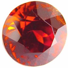 8.41 carats round spessartite garnet gemstone, orange garnet, exclusive loose faceted spessartine garnets, gemstones shopping