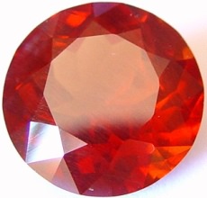 29.57 carats round Malaya garnet gemstone, orange garnet, exclusive loose faceted malaya garnets, pyrope spessartite shopping