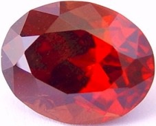 11.71 carats Oval Malaya garnet gemstone, red orange garnets, exclusive loose faceted malaya garnets, pyrope spessartite shopping