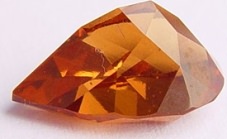 6.17 carats pear Malaya garnet gemstone, orange garnet, exclusive loose faceted malaya garnets, pyrope spessartite shopping