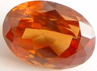 Oval Malaya garnet gemstone, orange garnet, exclusive loose faceted malaya garnets, pyrope spessartite shopping