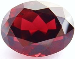10.97 carats oval Rhodolite garnet gemstone, red purple garnet, exclusive loose faceted rhodolite garnets, gemstones shopping