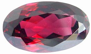 25 carats oval Rhodolite garnet gemstone, red purple garnet, exclusive loose faceted rhodolite garnets, gemstones shopping