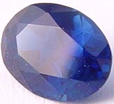 1.08 carat untreated blue sapphire gemstone, transparent gems, exclusive loose faceted sapphires, gemstones shopping