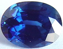 1.89 carat untreated blue sapphire gemstone, transparent gems, exclusive loose faceted sapphires, gemstones shopping