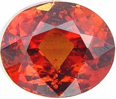 oval orange sapphire gemstone, exclusive loose faceted Ilakaka sapphires, Madagascar gemstones shopping